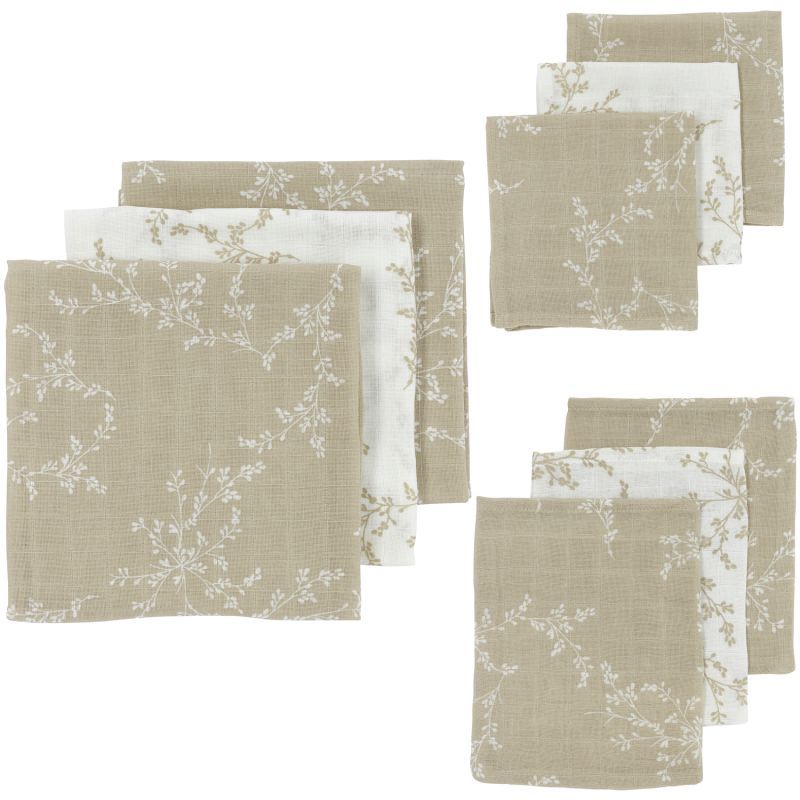Meyco starterset hydrofiel sand flower, kraam cadeau