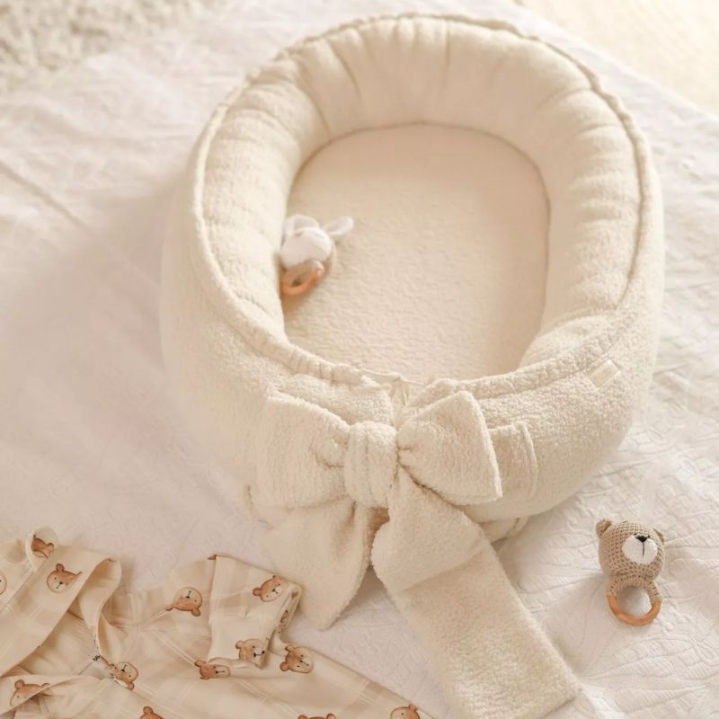 babynestje teddy cream,