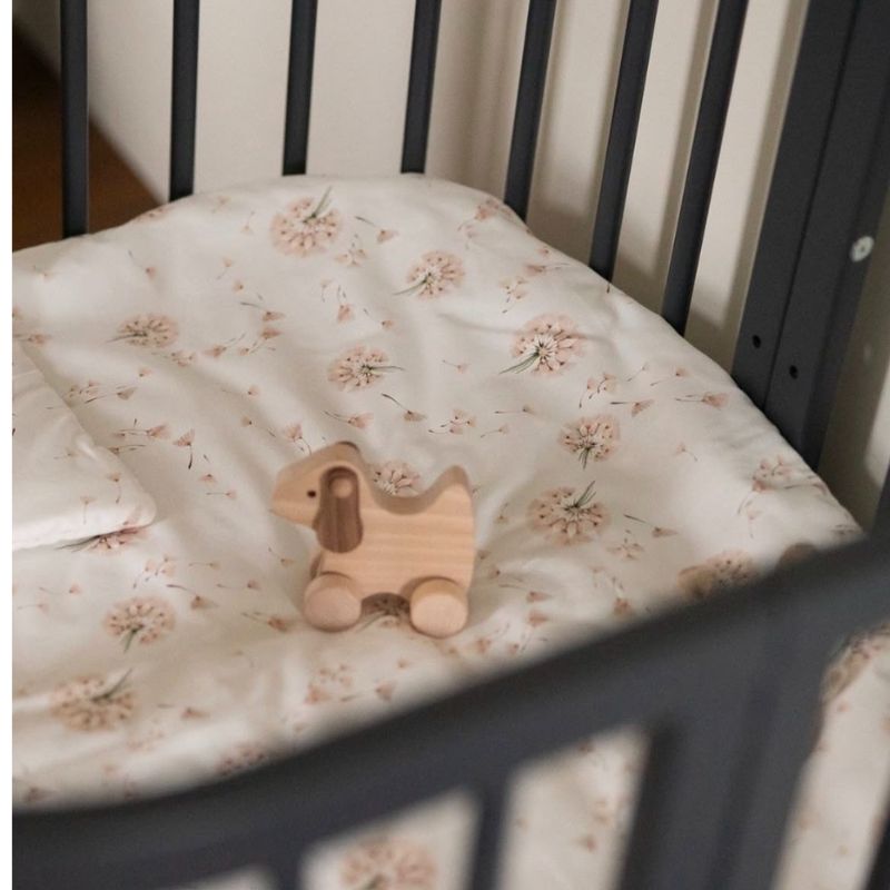 5-1 babybed zwart, babybed, babybox, babywieg, waldin babybed