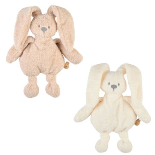 Knuffel konijn, knuffel konijn vanille, knuffel konijn sand, babyknuffels, konijn knuffels, knuffel met oren