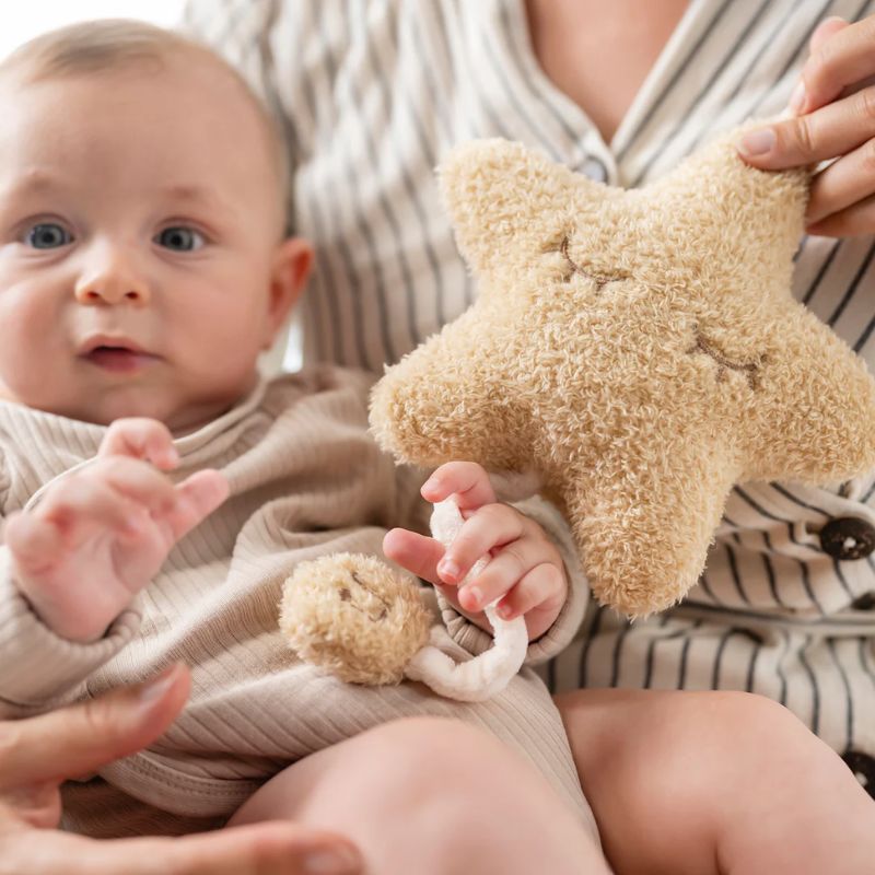 muziekknuffel ster, teddy muziekknuffel, babyknuffel, teddy knuffel, knuffel ster, knuffel met muziek