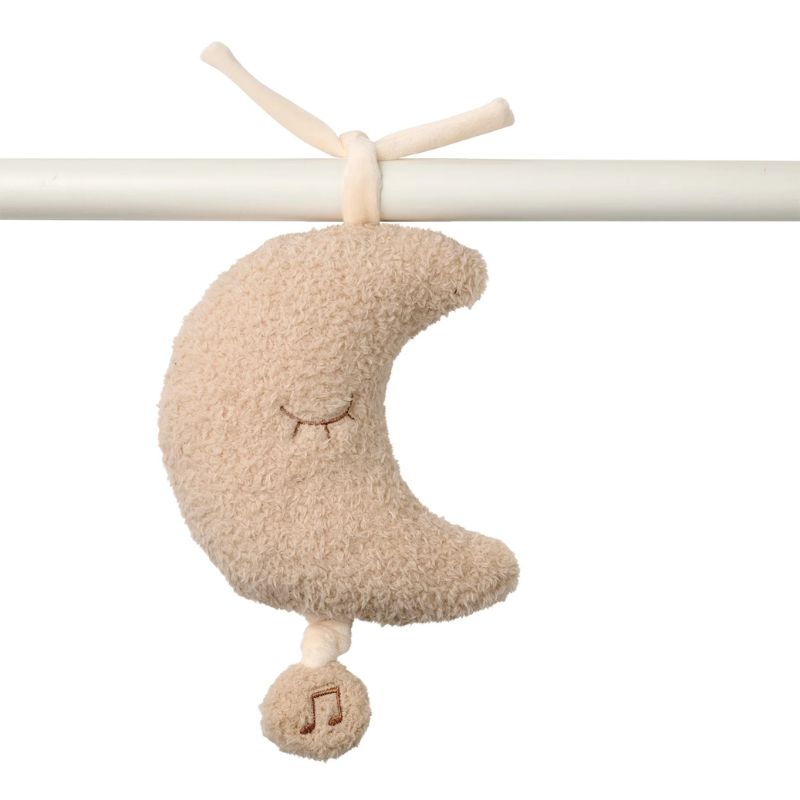 muziekknuffel maan, teddy muziekknuffel, babyknuffel, teddy knuffel, knuffel maan, knuffel met muziek