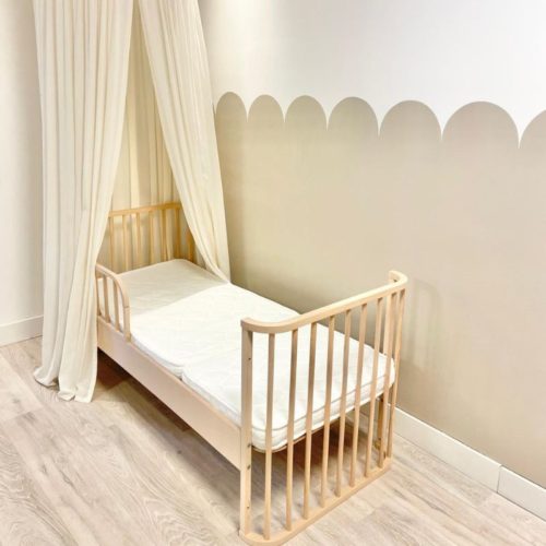 Extensie voor de co-sleeper ledikant, matras verlengstuk, standaard matras peuterbed, naturel babybed extensie, houten kinderbed extensie, kinderbed verlenging, peuterbed verlenging, meegroeibed