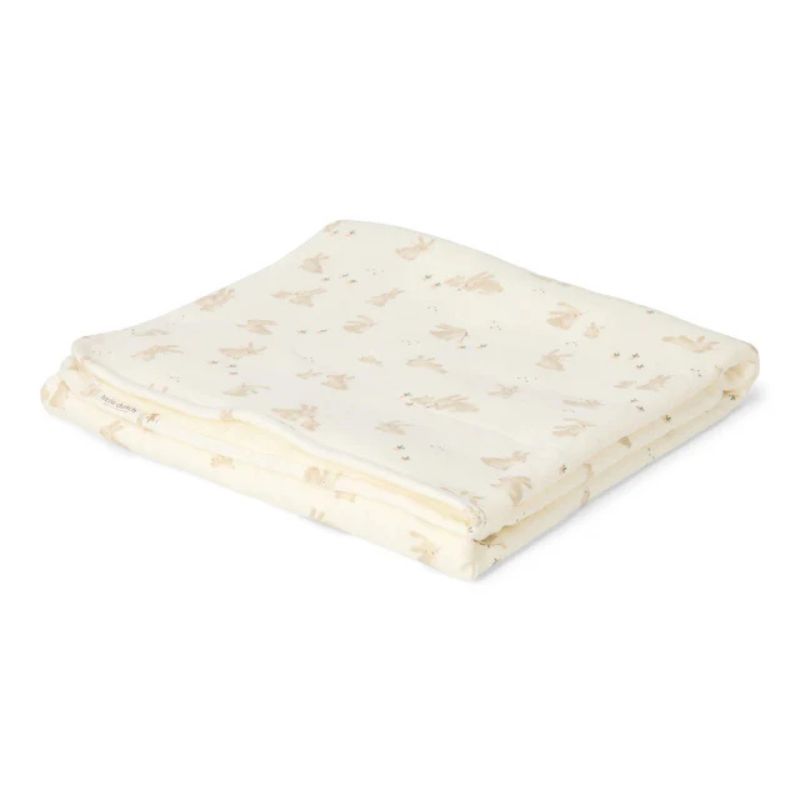 Wiegdeken babybunny, Wiegdeken wit, Babybunny deken