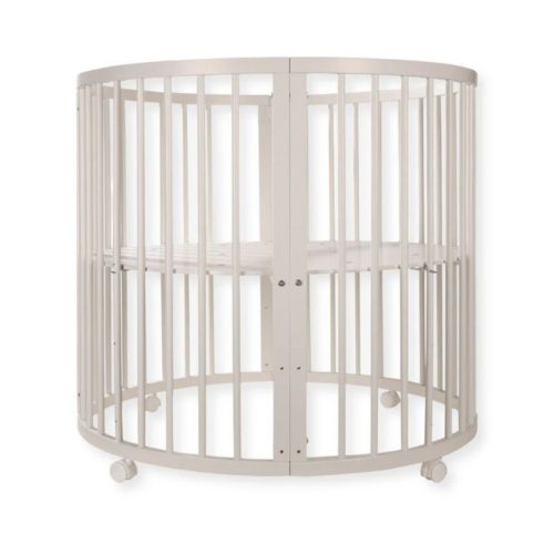 witte ronde box, buxibo, wit babypark