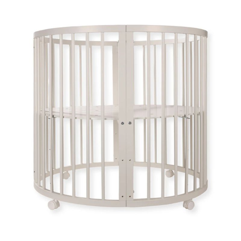 witte ronde box, buxibo, wit babypark