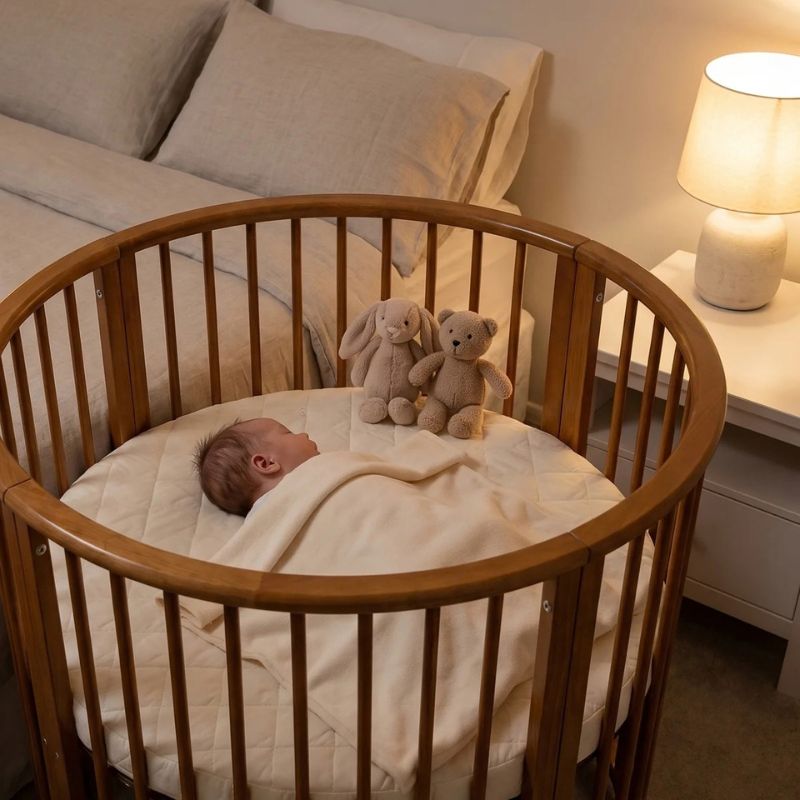 Ronde speelbox baby: zo maak je een fijne speelplek