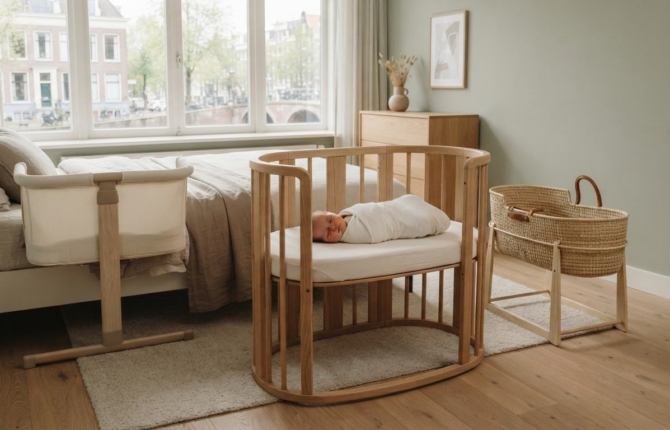 Wiegje voor pasgeboren baby: welke soorten passen bij jou
