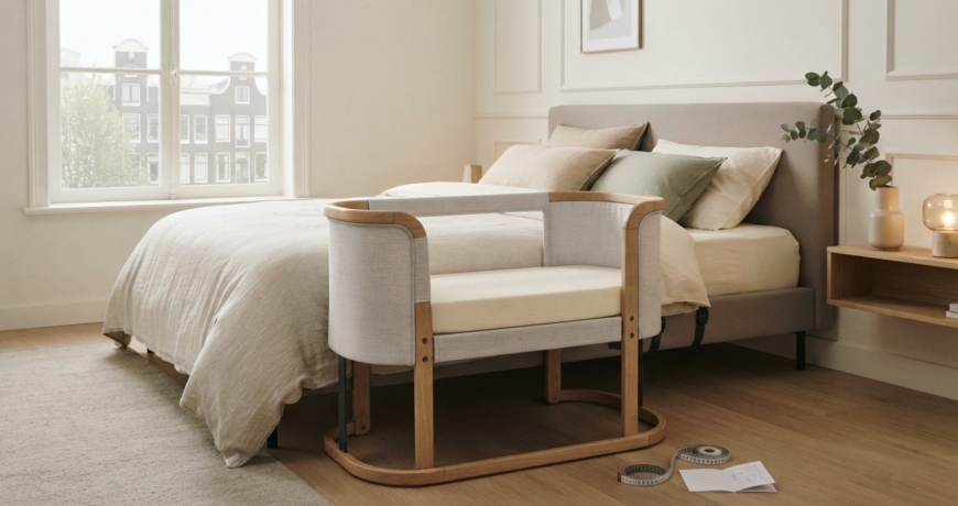 Co-sleeper kopen: zo kies je een passend bedje voor je baby